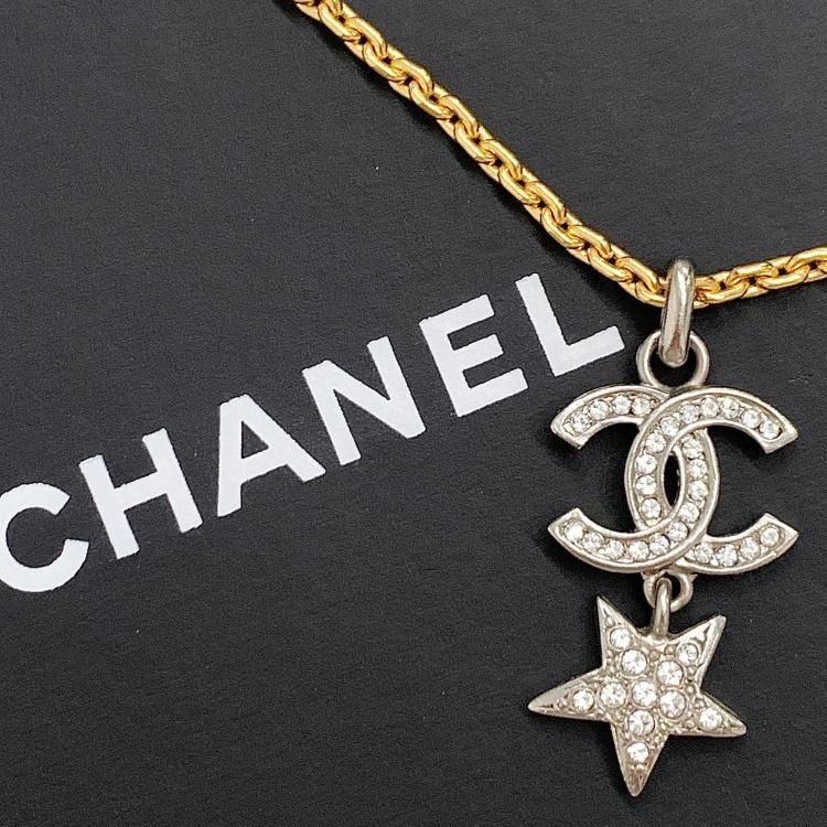 CHANEL シャネル 20A スターモチーフ ネックレス ラインストーン CHANEL シャネル 20A スターモチーフ ネックレス ラインストーン