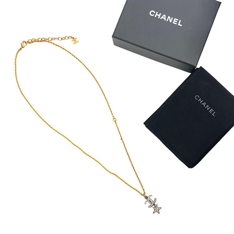 CHANEL シャネル 20A スターモチーフ ネックレス ラインストーン CHANEL シャネル 20A スターモチーフ ネックレス ラインストーン