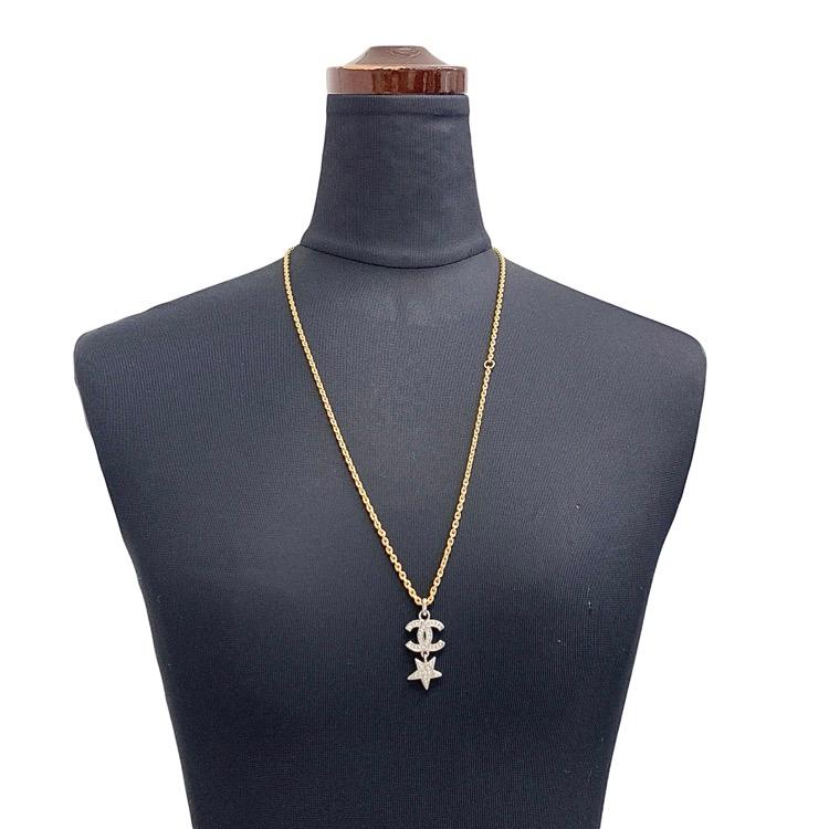 CHANEL シャネル 20A スターモチーフ ネックレス ラインストーン CHANEL シャネル 20A スターモチーフ ネックレス ラインストーン