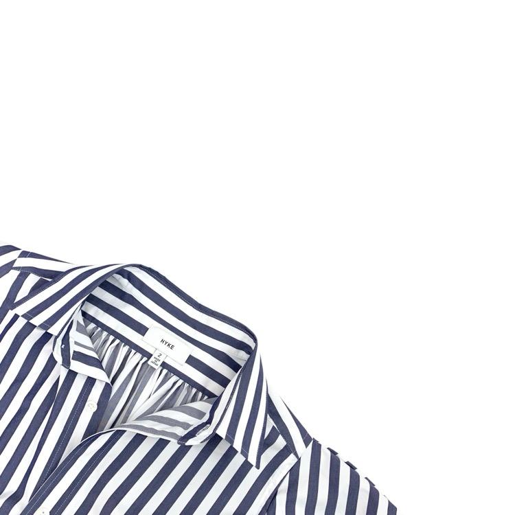 HYKE ハイク BIOTOP別注 ストライプシャツドレス ワンピース HYKE ハイク BIOTOP別注 ストライプシャツドレス ワンピース