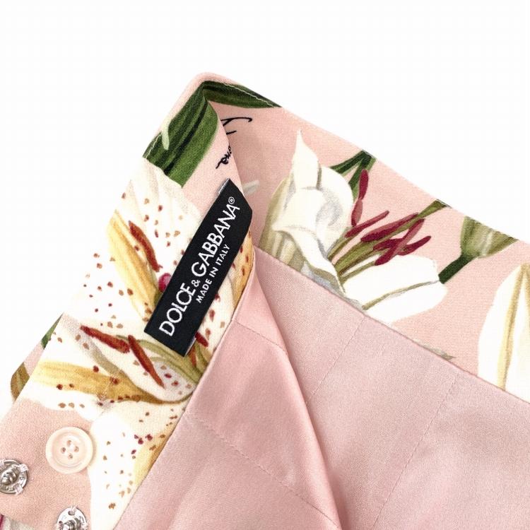 Dolce&Gabbana ドルチェ＆ガッバーナ フラワープリント スカート