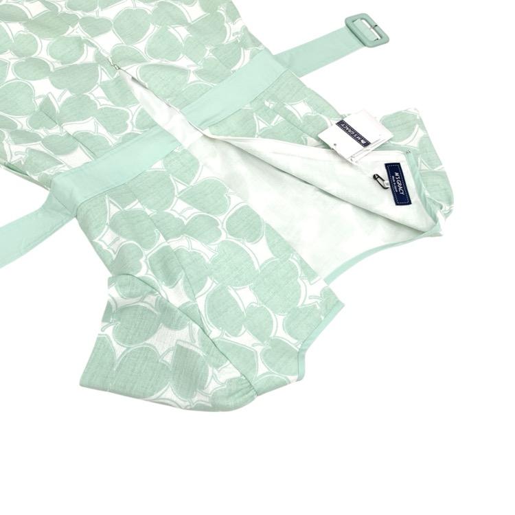 新品未使用【24SS】M'S GRACY ハートリーフ ベルテッドワンピース 緑 新品未使用【24SS】M'S GRACY ハートリーフ ベルテッドワンピース 緑