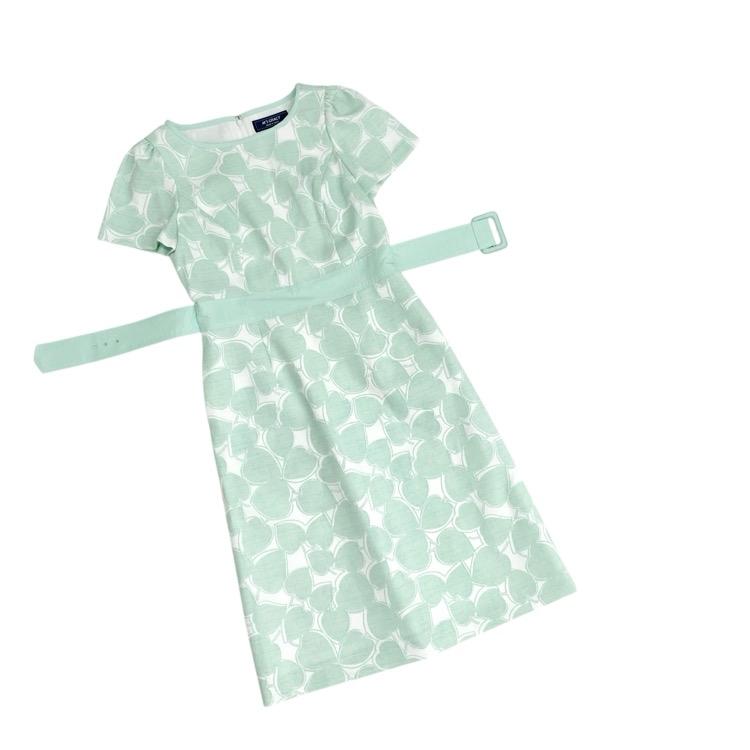 2024SS M'S GRACY エムズグレイシー ベルテッドワンピース ハート