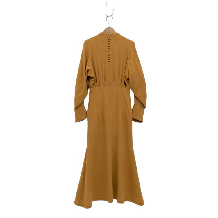 Mame Kurogouchi マメクロゴウチ Wool Georgette Flare Dress Mame Kurogouchi マメクロゴウチ Wool Georgette Flare Dress