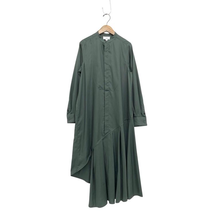 未使用品 2023SS HYKE ハイク FD BOSOM SHIRT DRESS シャツ