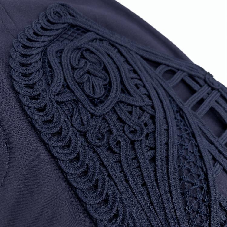 Mame Kurogouchi マメクロゴウチ Cording Embroidered Nep-Cotton  