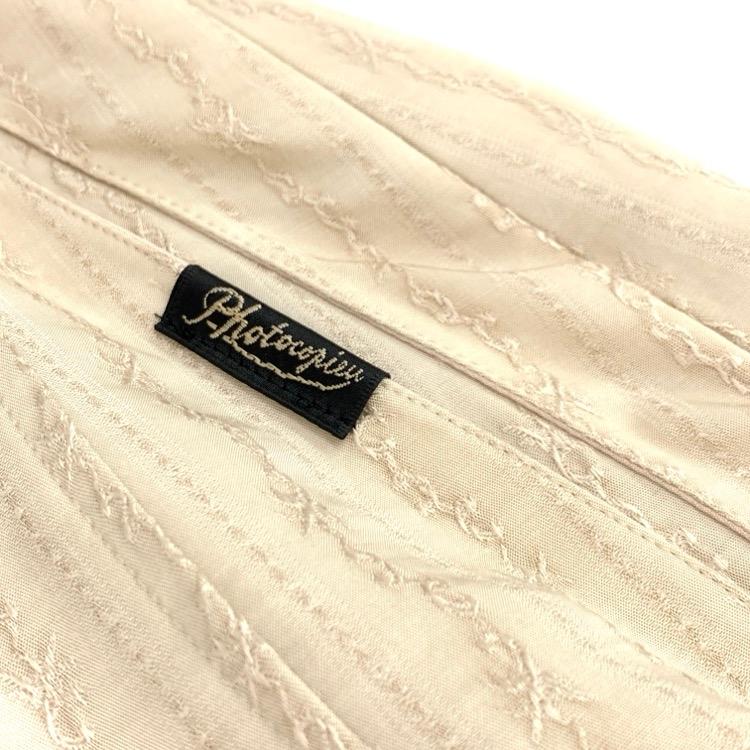 2023AW PHOTOCOPIEU フォトコピュー AURELIA DRESS 刺繍 ワンピース 