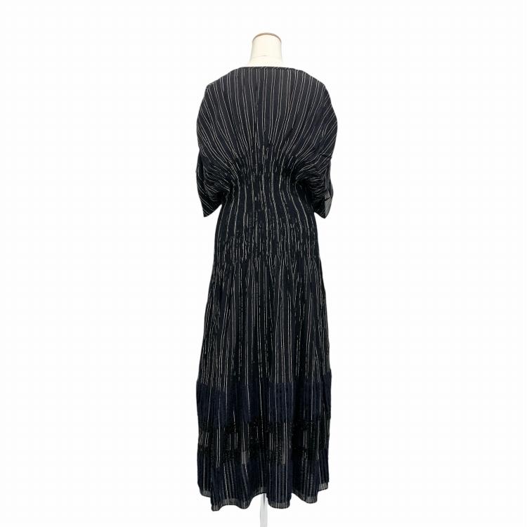 未使用品 Mame Kurogouchi マメクロゴウチ Shimmering Striped