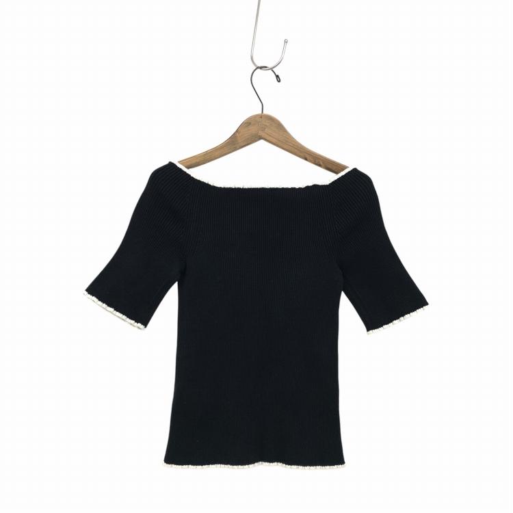 ADEAM アディアム⭐︎ニットトップス sizeXS 七部袖 秋物