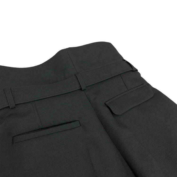 deres first step pants 2023ss ブラック deres デレス First step pants 2023SS ファーストステップ