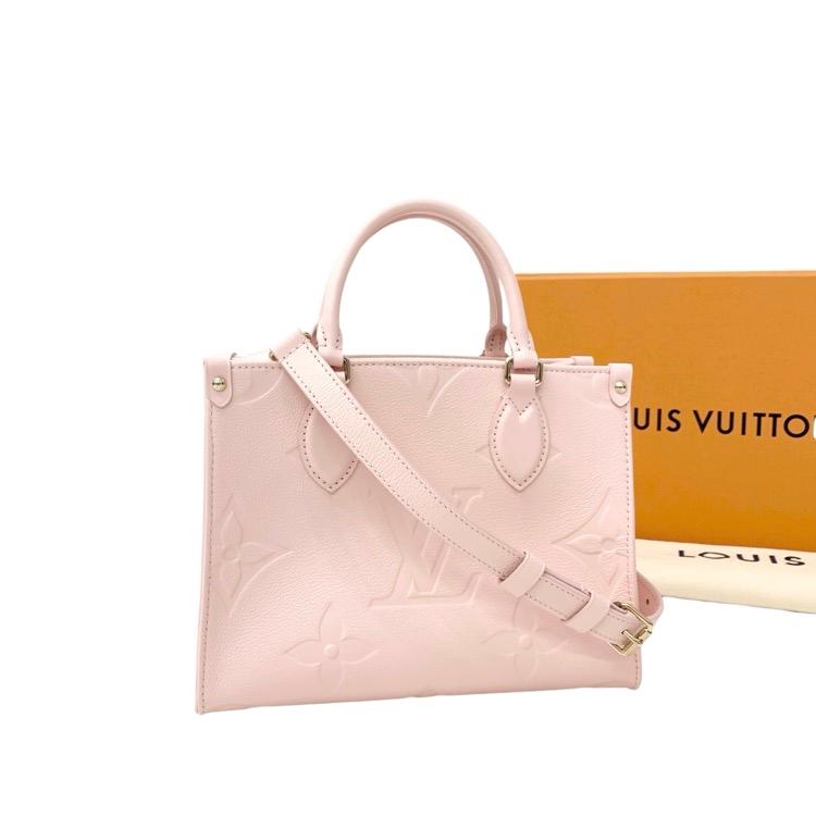 LOUIS VUITTON ルイ・ヴィトン オンザゴー PM モノグラム アン