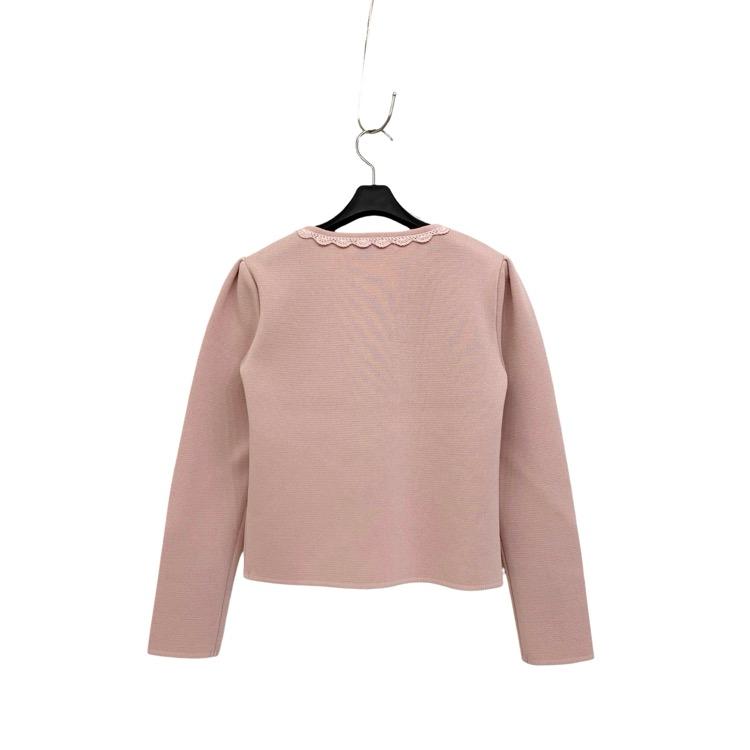 Rene*ジップアップニット カーディガン 未使用品 2025SS Rene ルネ