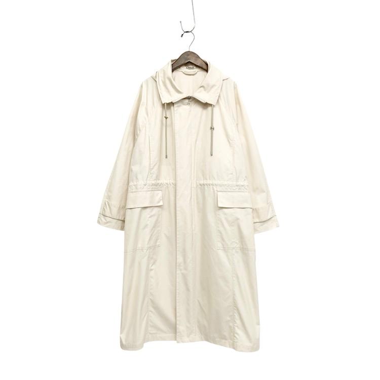 AURALEE オーラリー HIGH DENSITY COTTON POLYESTER CLOTH HOODED COAT