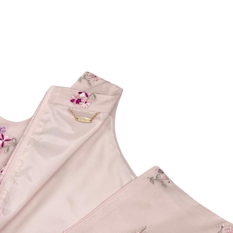 美品】TOCCA fragrance ワンピース ピンク×白 サイズ0 トッカ 美品