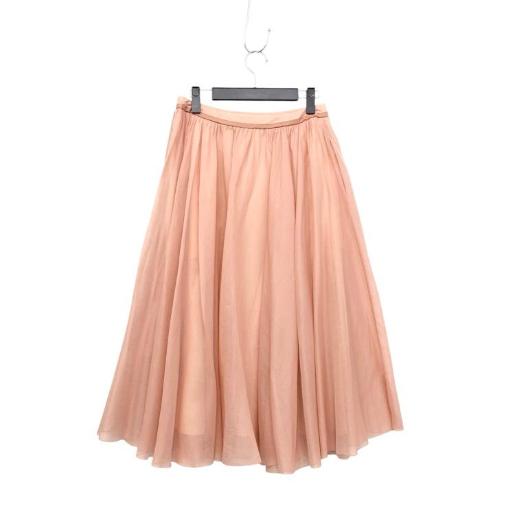 FOXEY フォクシー スカート シアーサーキュラー ローズゴールド 40  