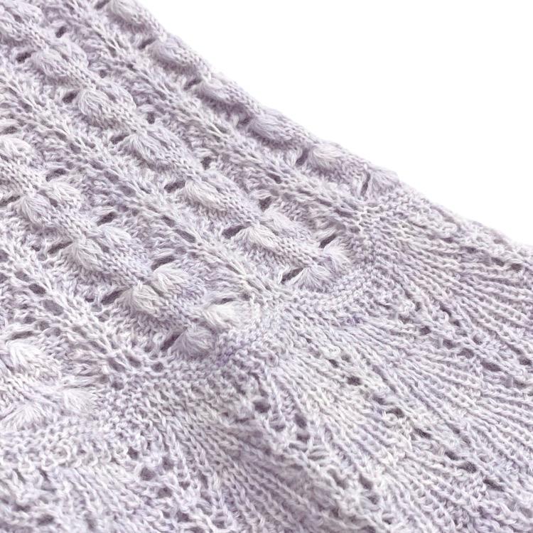 未使用品 24AW Mame Kurogouchi マメクロゴウチ Openwork Pattern