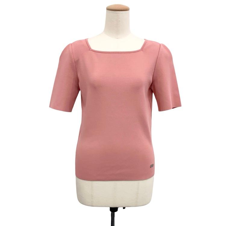 未使用品 FOXEY フォクシー ニット トップス エレガントスクエア