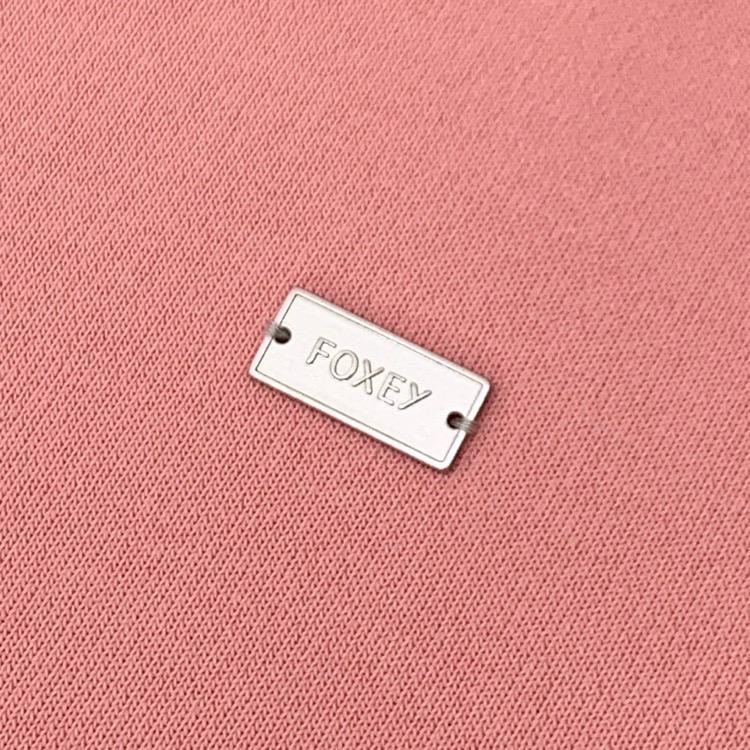 未使用品 FOXEY フォクシー ニット トップス エレガントスクエア