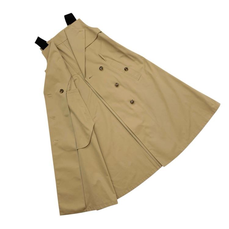 未使用品 AKIRANAKA アキラナカ トレンチ風ジャンパースカート