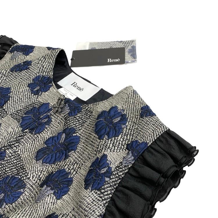 VIVIENNE TAM ヴィヴィアンタム チャイナ襟パワーネットチュニック  