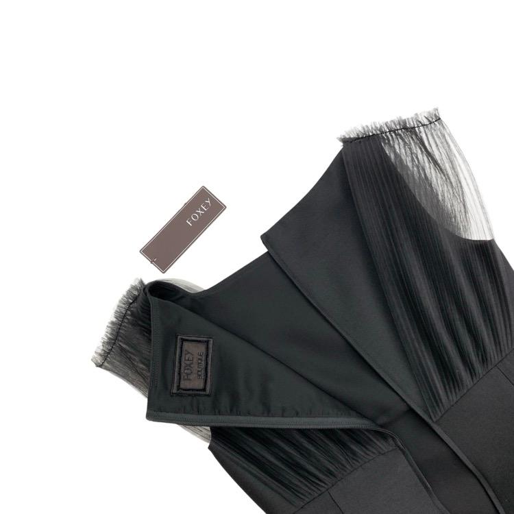 VIVIENNE TAM ヴィヴィアンタム チャイナ襟パワーネットチュニック  