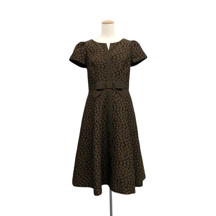 M'S GRACY*フラワージャガードワンピース 未使用品 2025年 M'S GRACY エムズグレイシー フラワージャガード