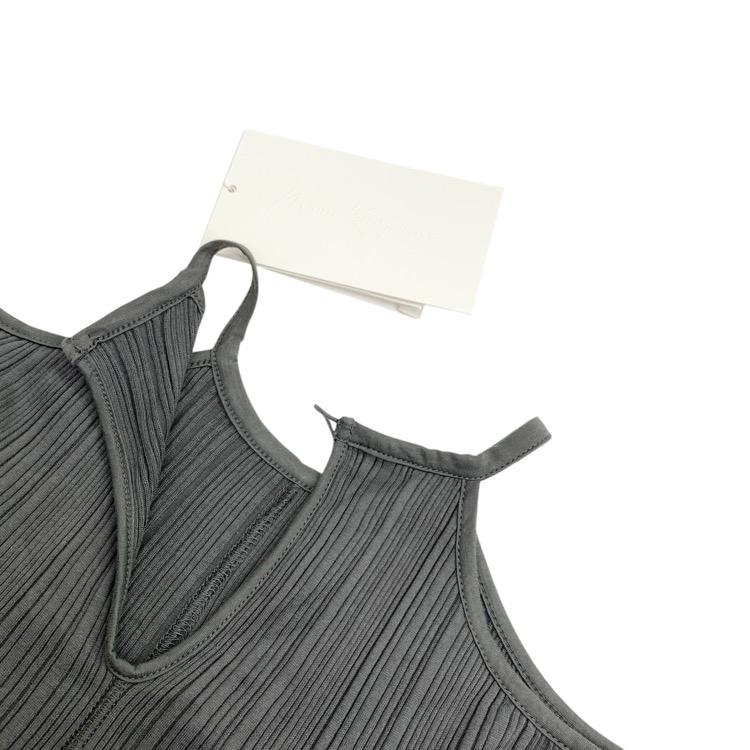 2025SS Mame Kurogouchi マメクロゴウチ Random Ribbed Organic Cotton