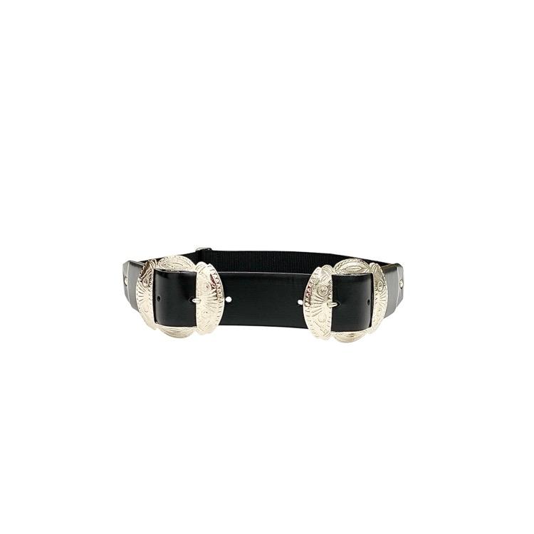 TOGA PULLA トーガプルラ Double buckle concho belt ダブルバックル