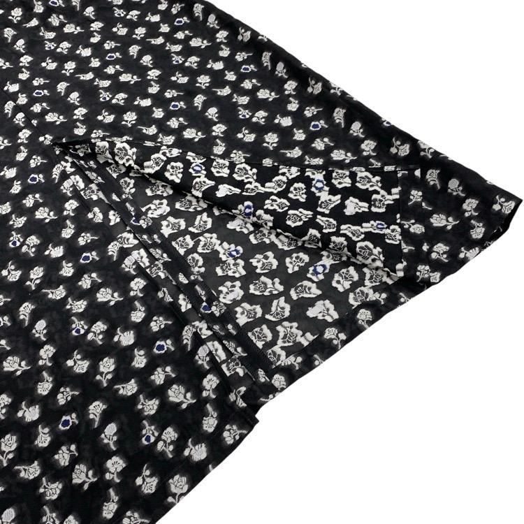 Mame Kurogouchi マメクロゴウチ Floral Jacquard Volume Sleeves