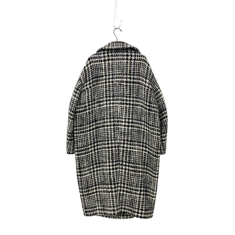 CLANE クラネ SHORT SHAGGY COCOON OVER COAT 千鳥柄コクーンオーバー コート 1 15101-0022_1