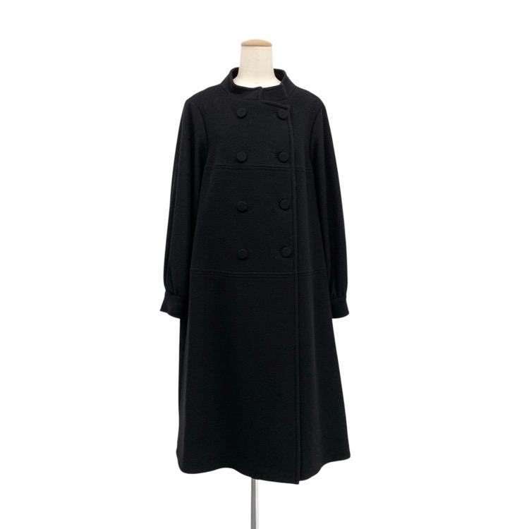 未使用品 Rene ルネ スタンドカラー Aライン ビーバーコート ウール