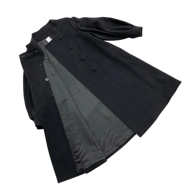 未使用品 Rene ルネ スタンドカラー Aライン ビーバーコート ウール