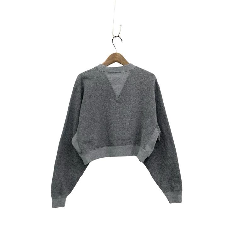 HYKE ハイク CROPPED SWEAT SHIRT クロップドスウェット カットソー
