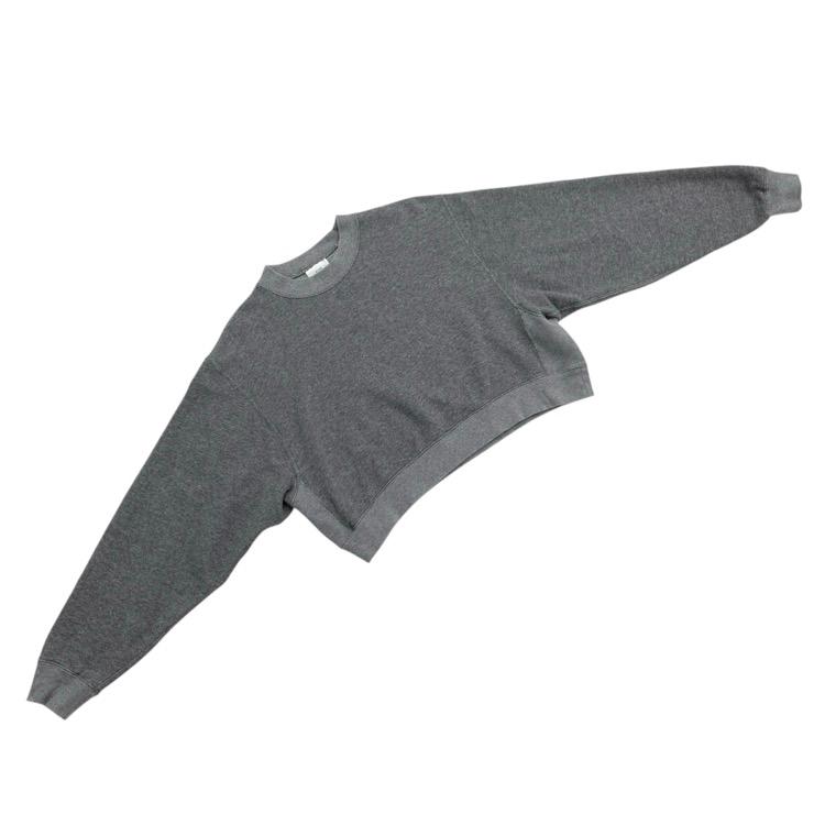 HYKE ハイク CROPPED SWEAT SHIRT クロップドスウェット カットソー