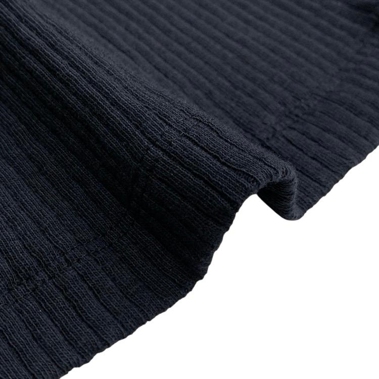 Mame Kurogouchi マメクロゴウチ Crew Neck Open Back Ribbed Jersey