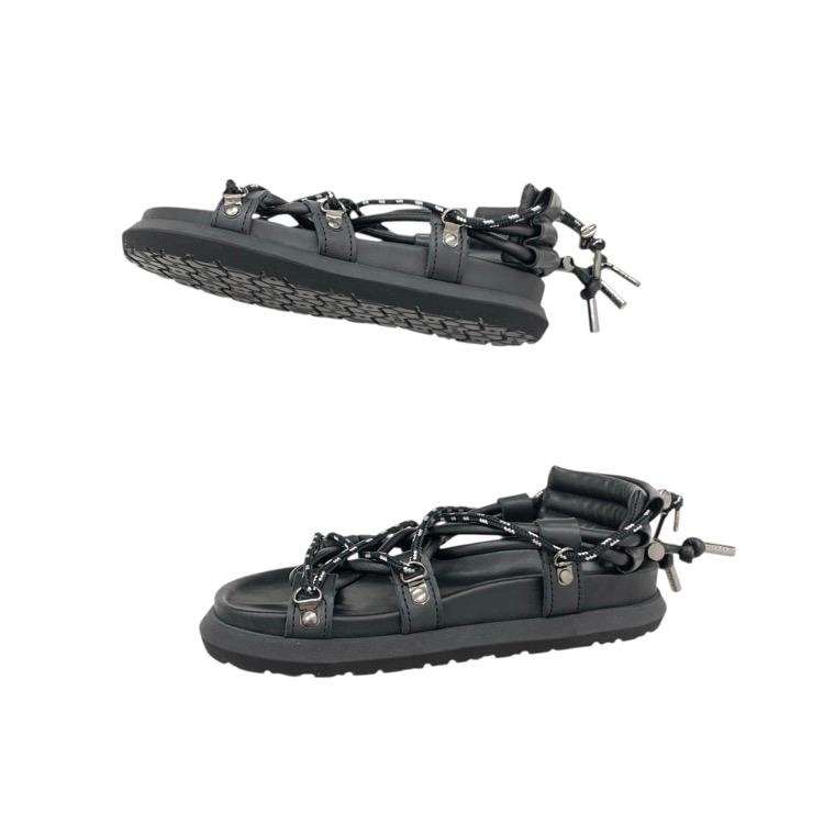 sacai サカイ Double Lace Up Sandals ダブルレースアップサンダル