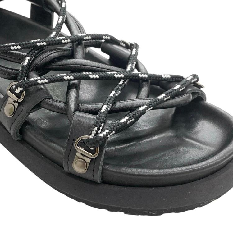 sacai サカイ Double Lace Up Sandals ダブルレースアップサンダル