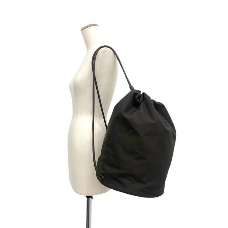 THE ROW ザ ロウ Sporty Backpack スポーティーナイロンバックパック ダークブラウン W1296 W256_9