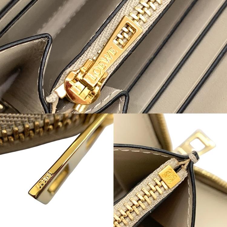 LOEWE ロエベ リピートアナグラム ラウンド長財布 C499T12X07