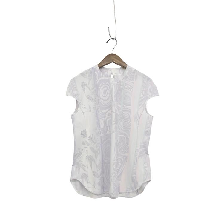 未使用品 2026SS Mame Kurogouchi マメクロゴウチ Marble Print Jersey