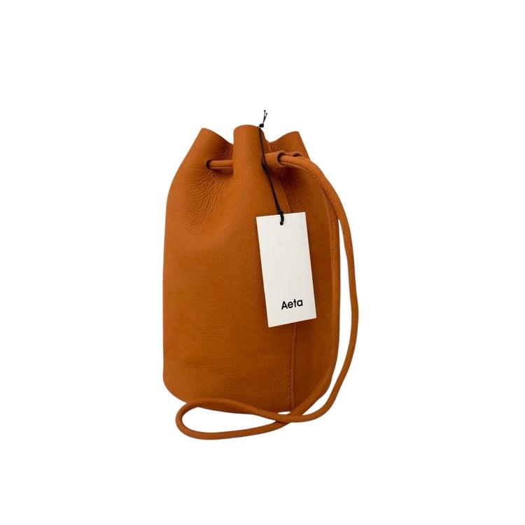 未使用品 Aeta アエタ HAND POUCH カウレザーハンドポーチバッグ 