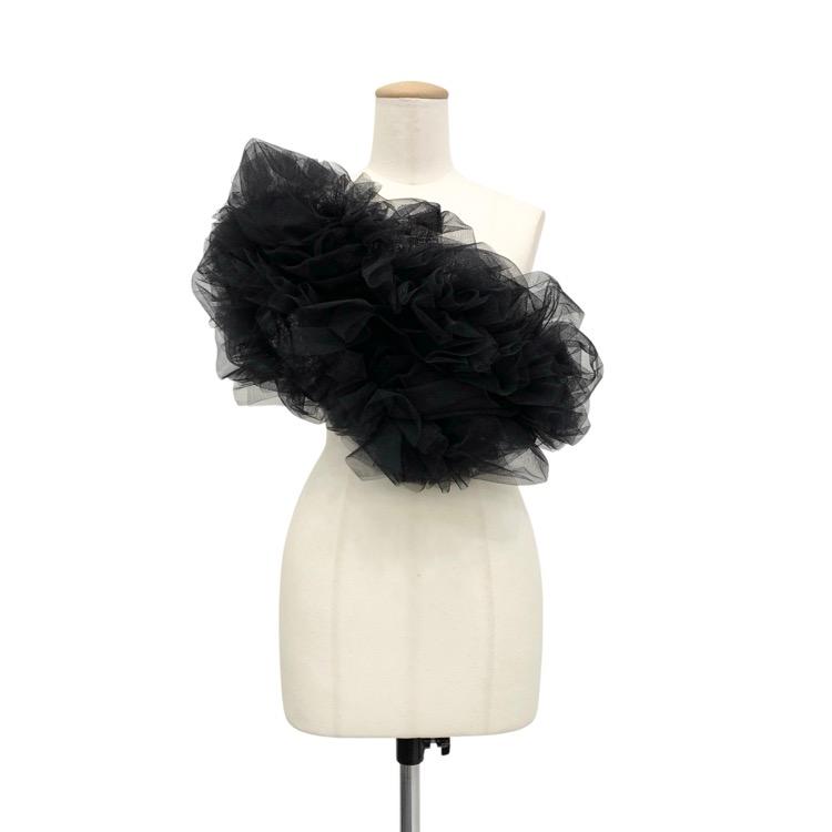 Chika Kisada チカキサダ tulle bag チュールバッグ ブラック F CZ 