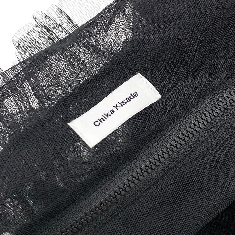 Chika Kisada チカキサダ tulle bag チュールバッグ ブラック F CZ 