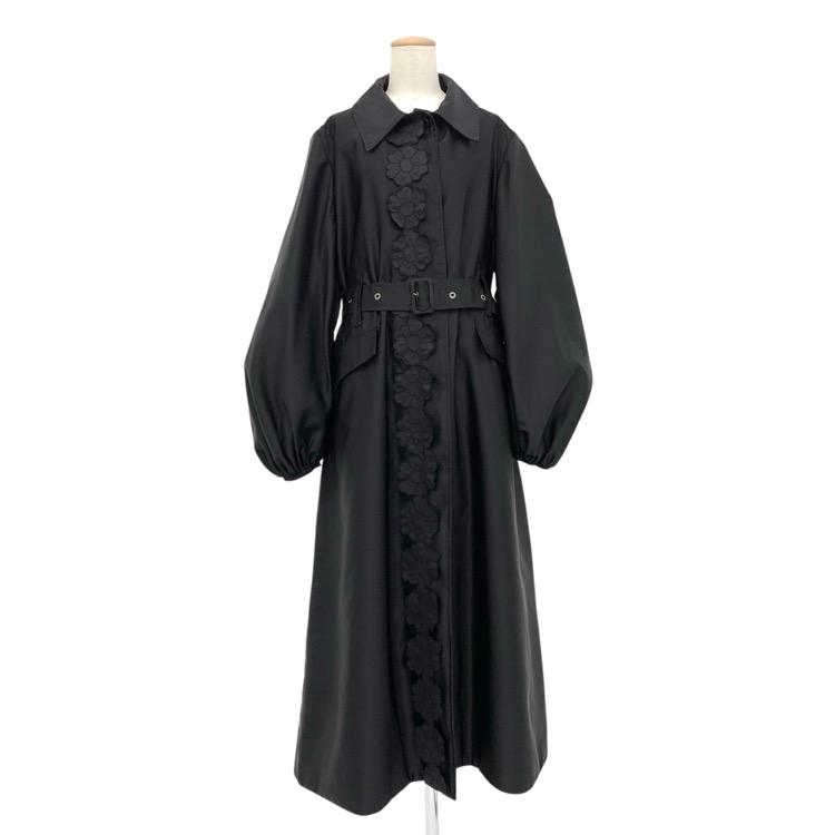 CECILIE BAHNSEN セシリーバンセン ORAH COAT パフスリーブ フローラル 
