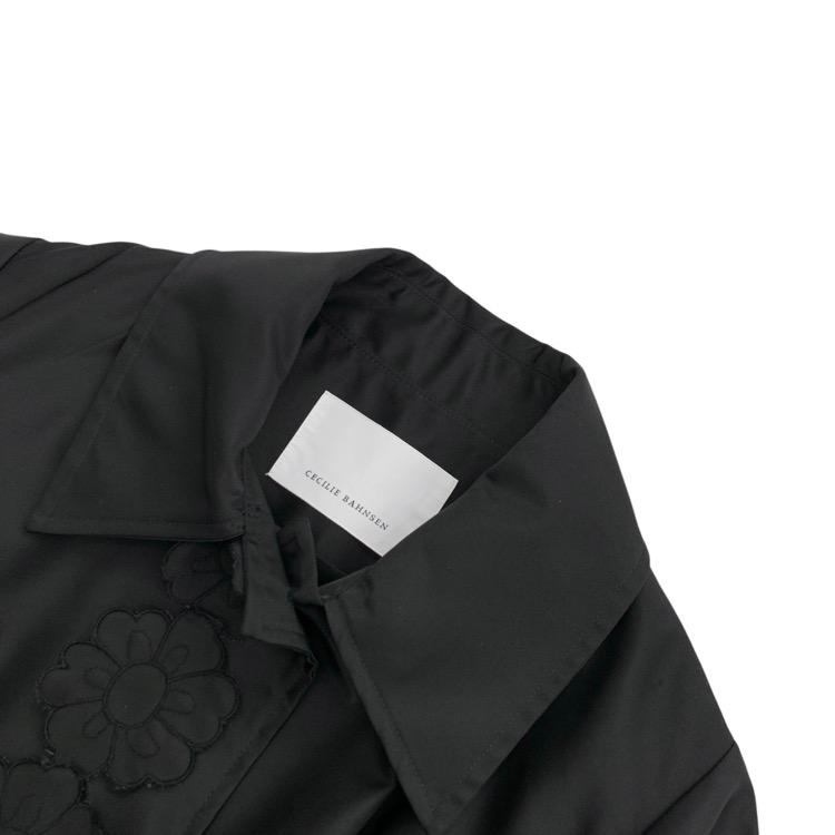 CECILIE BAHNSEN セシリーバンセン ORAH COAT パフスリーブ フローラル 
