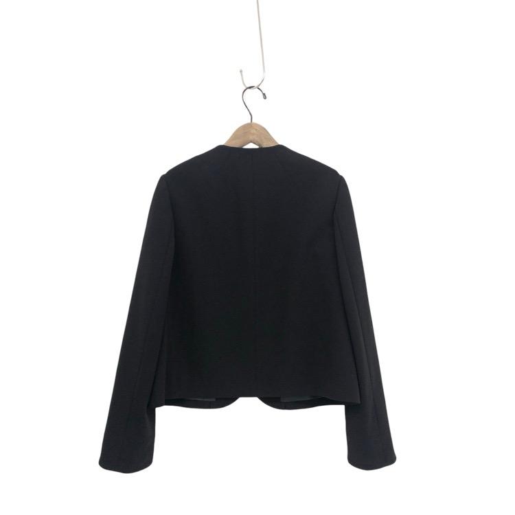2025AW Mame Kurogouchi マメクロゴウチ Acetate Polyester Collarless