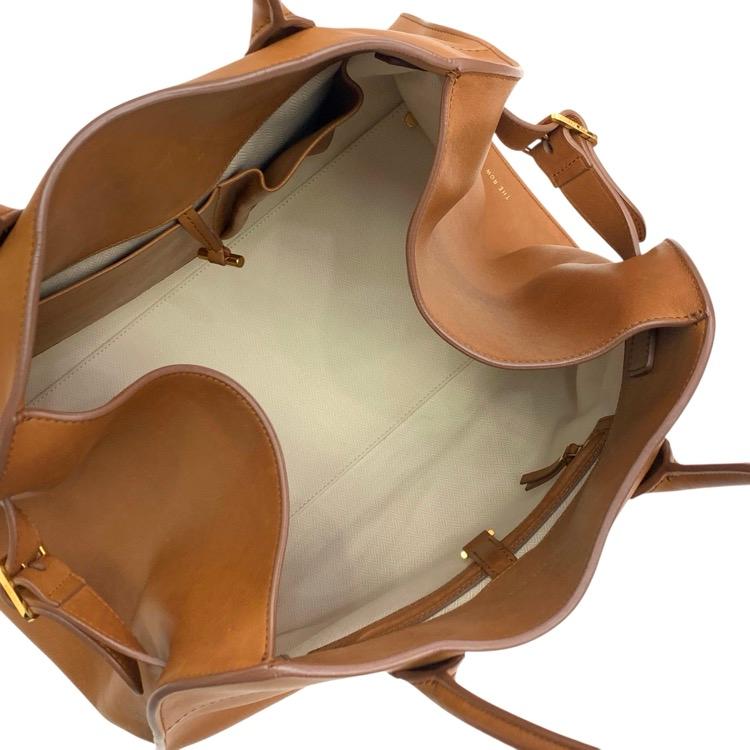 THE ROW マルゴー15 本革　トート THE ROW ザ ロウ SOFT MARGAUX 15 ソフトマルゴー トートバッグ タン