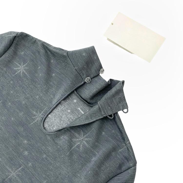未使用品 2026SS Mame Kurogouchi マメクロゴウチ Starry Jersey Short