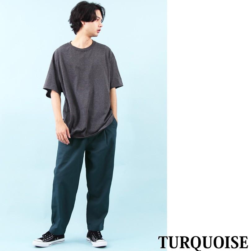 ワイドパンツ メンズ アンクルパンツ ツイル ワイド クロップドパンツ Beg732 8 Eight 通販 Yahoo ショッピング