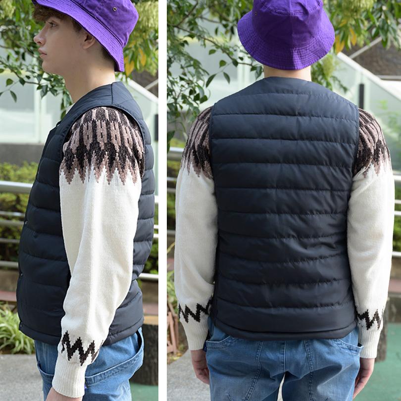 ダウンベスト メンズ ベスト メンズ インナーダウンベスト Beg844 8 Eight 通販 Yahoo ショッピング